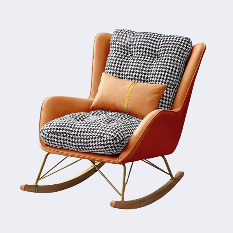 Chaise berçante Casual, Orange