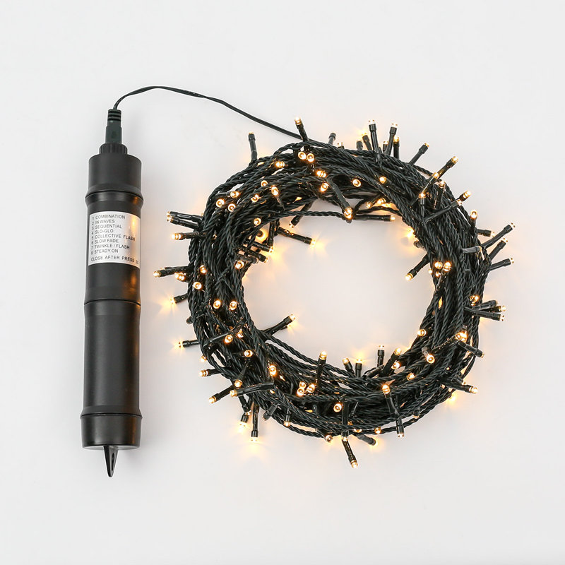 Failsworth 2050cm LED Battery Powered 200 - Bulb Fairy String Light, Warm White