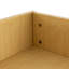 Podium en bois 43,3 po avec roulettes-94331431