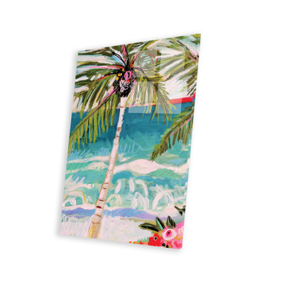" Palm Tree Whimsy I " by Karen Fields