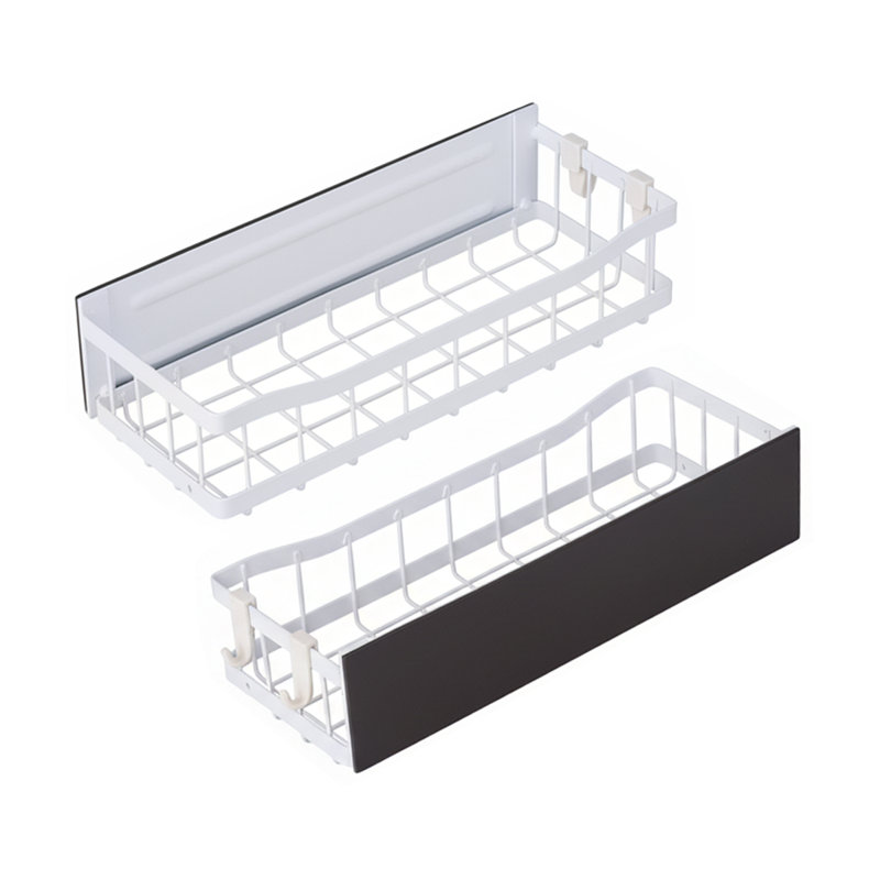Freestanding Spice Rack, White
