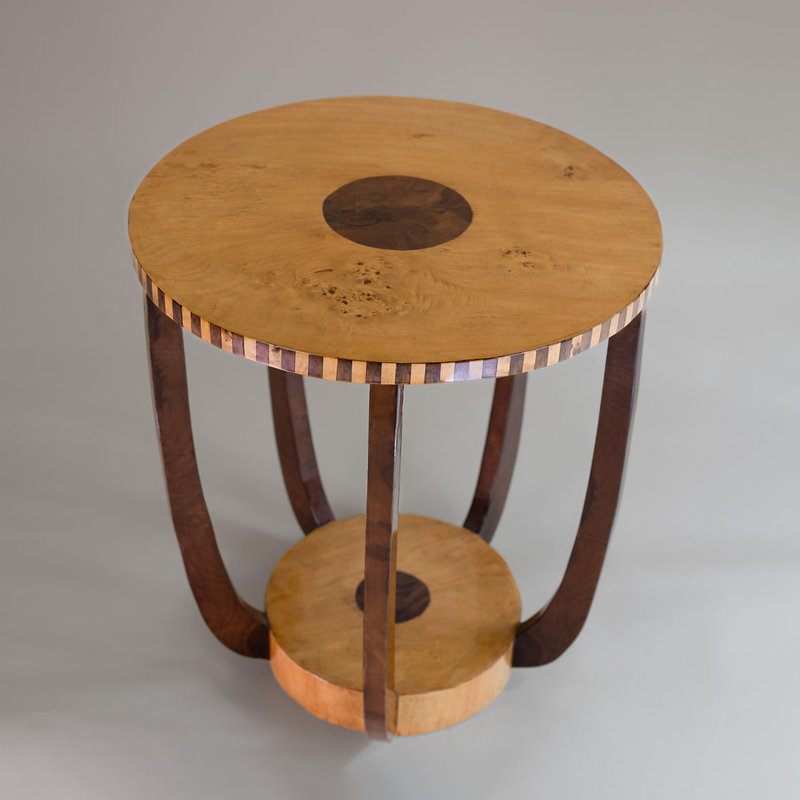 Hecuba Floor Shelf End Table