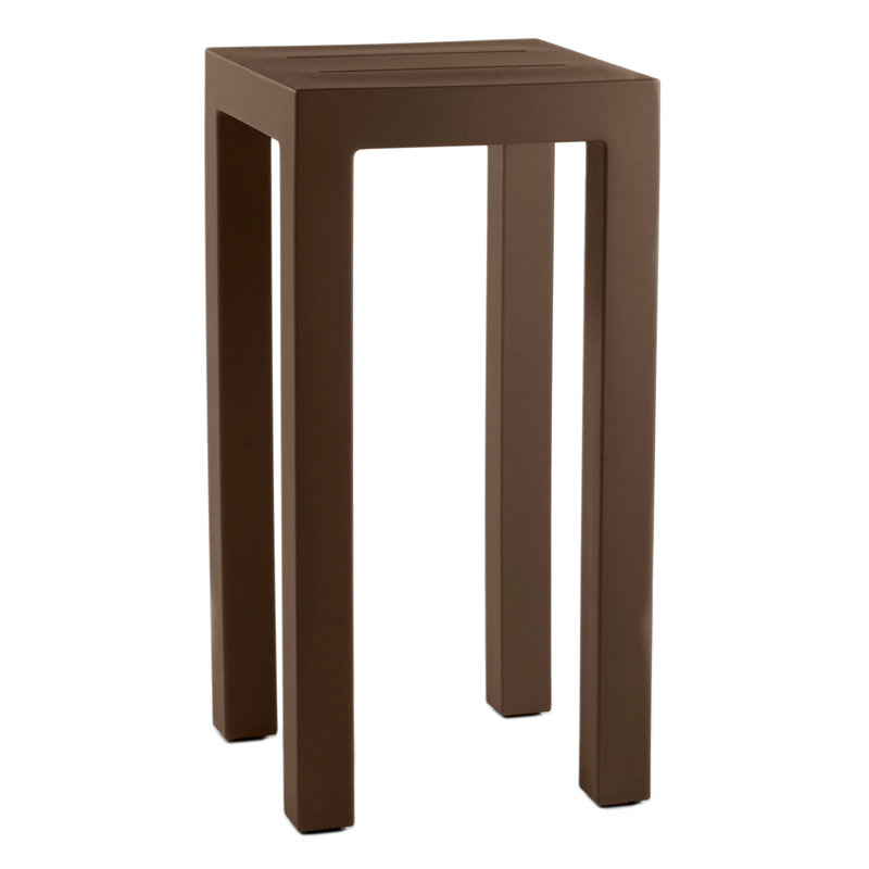 Table de bar en plastique Jut, Bronze