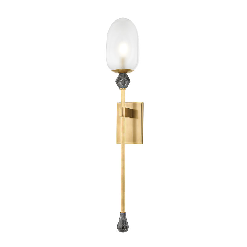 DAITH 1 Light Wall Sconce by Noz Nozawa for Corbett Lighting