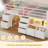 Low Loft Bed With 7 Storage Drawers, Bookcase And Led Lights, 14" H Safety Guardrail,inclined Ladder And Play Curtain-1372219251-1347660783