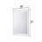 Mirror  - With Lacquer Frame With Integrated Led Lighting For A Sleek