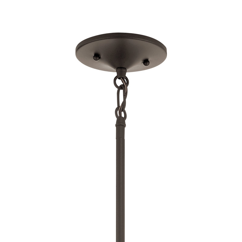 Lustre à niveaux 9 lumières Bergstrom, Bronze vieilli