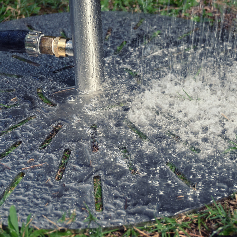 Pulsar 09 Portable Outdoor Shower with Garden Hose Attachment