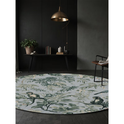 Tapis gris lavable à la machine