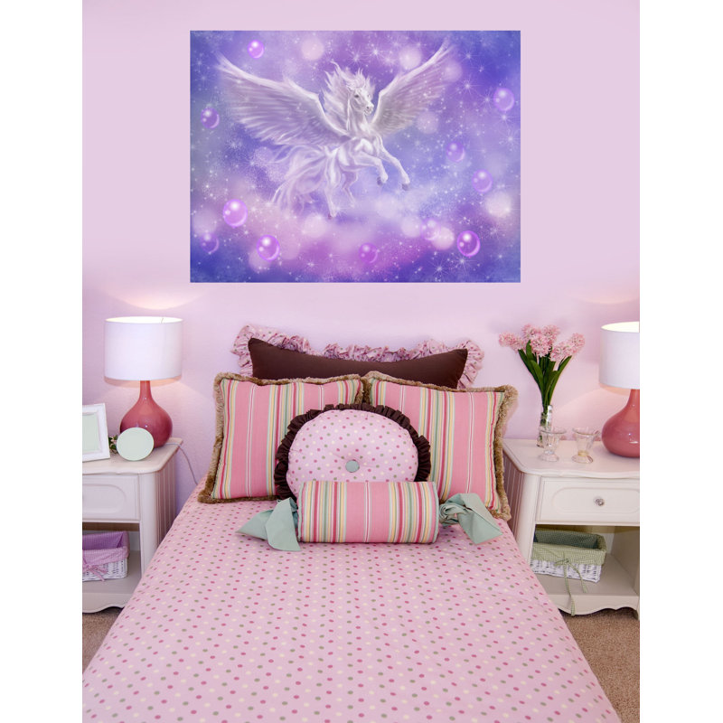 Fantasy & Sci-Fi Non-Wall Damaging Wall Decal, 27.5" H x 36" W