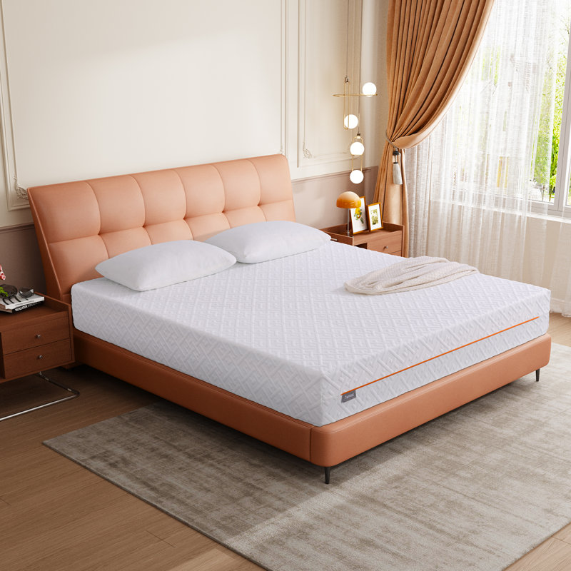15/18/20/25 cm Medium-Firm Memory Foam Mattress, Breathable Cover, Rolled In-A-Box, No Fiberglass, No Noise Sleep, 15 cm