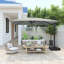 Parasol de patio en porte-à-faux (sans base de parasol)-1071525162