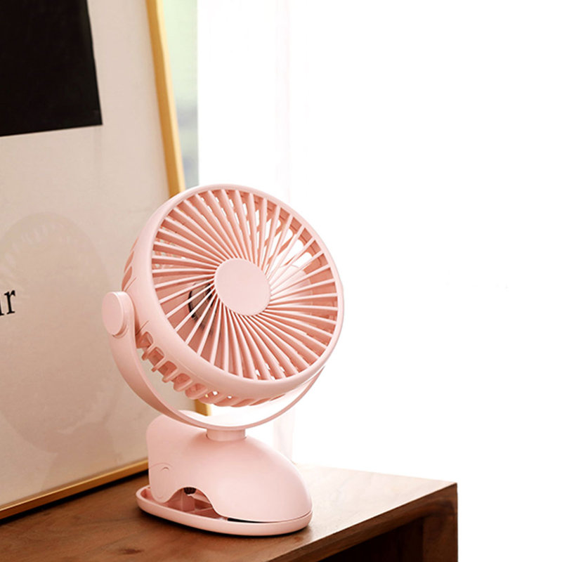 Living And Home 19.5cm Pedestal / Standing Fan Fan, Pink