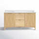  Gabi 60 in. Double Sink Bathroom Vanity