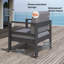 Causeuse d'extérieur en aluminium avec coussins de 53 po de largeur Arnhildur Braidan-124275390-124275391