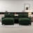 Sectional Sofa With 2 Removable Ottoman, 2 Usb Ports, 2 Cup Holders And Large Storage-94051532