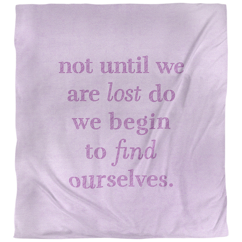 Housse de couette réversible simple Quotes, Housse de couette pour très grand lit, Violet