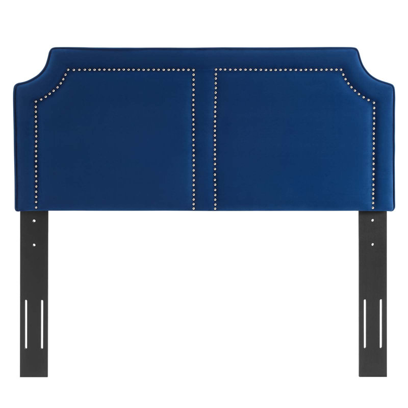 Modway Cynthia Performance Velvet Headboard, Navy, King