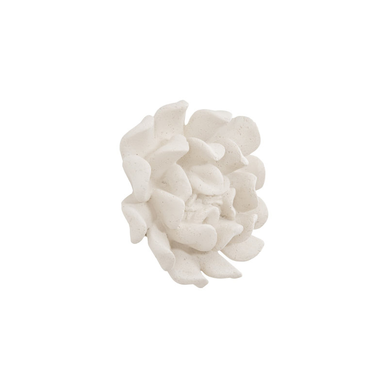 Topsy Turvy Succulent Wall Art, White