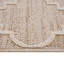 Tapis intérieur / extérieur crème / treillis 8 X 10-861090988