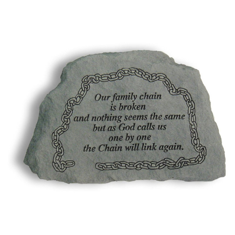 Schweitzer Concrete Religious & Spiritual Memorial Plaque