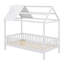 Lit simple en bois avec clôture de protection-1837447235