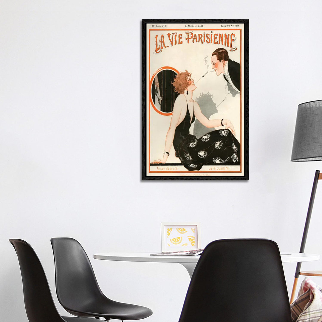 1921 La Vie Parisienne Magazine Cover by The Advertising Archives - Gallery-Wrapped Canvas Giclée on Canvas