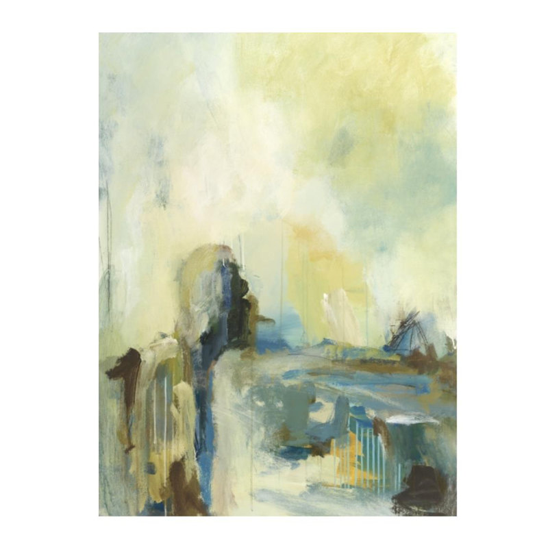 Woodlands I Print by Kyle Goderwis, Image Brush Gel on Giclee Canvas, 54" H x 40" W x 1.5" D