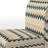 Geometric Harmony Chevron Pattern - Upholstered Abstract Accent Chair and Arm Chair-633360111