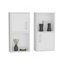 Armoire à pharmacie murale H 24 po H, deux portes, deux tablettes-1469135514