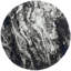 Abstract Shag Black/Grey Area Rug-1059634414