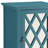 Ceara 1-Door Accent Cabinet in Teal