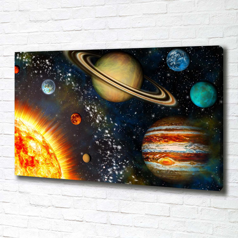 Solar System - Wrapped Canvas Print