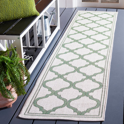 Bermuda Performance Machine Washable Geometric Indoor/Outdoor Area Rug