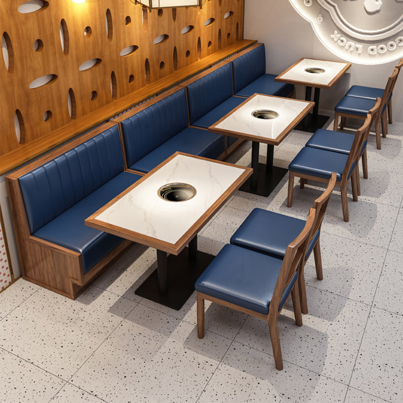 Banc rembourré en similicuir élégant