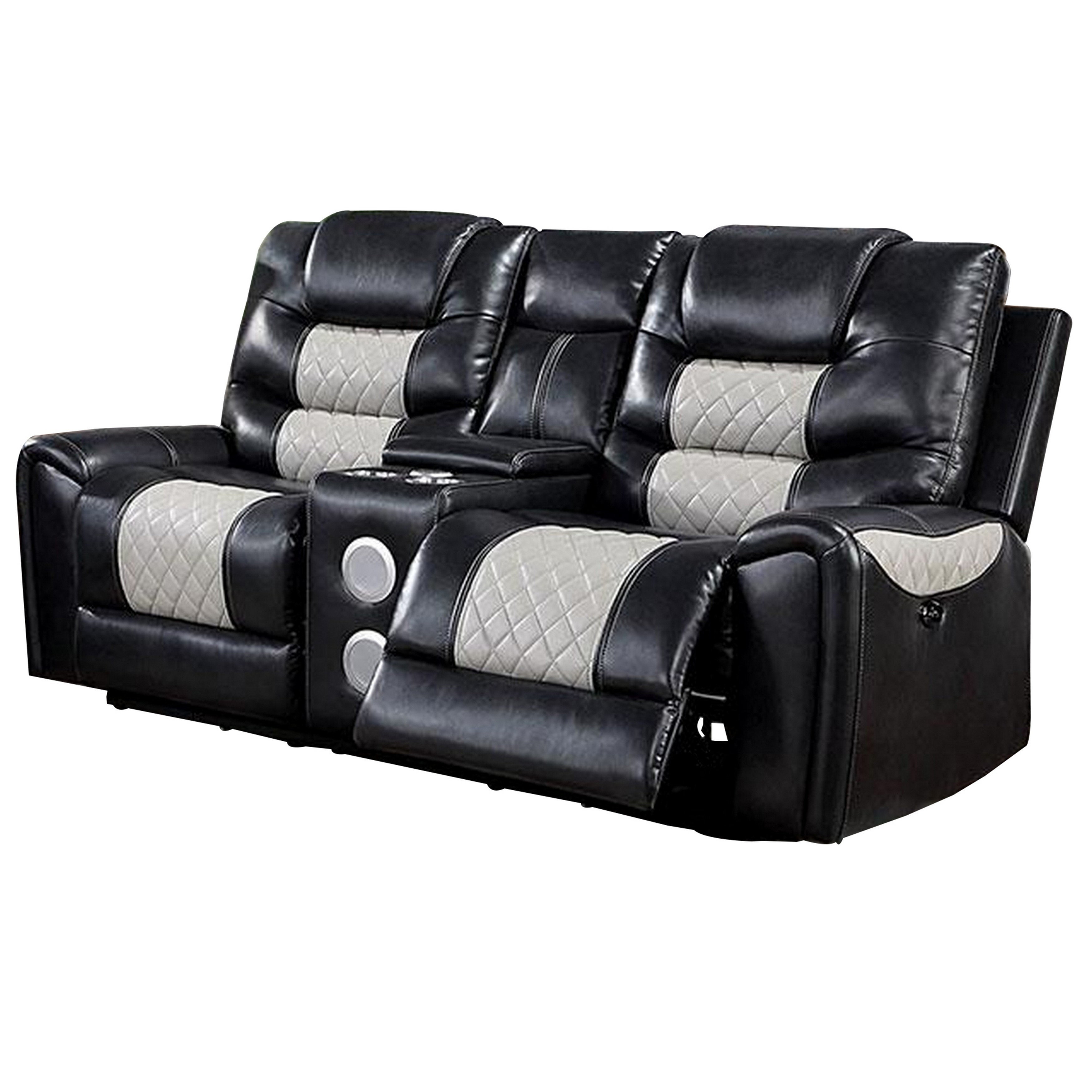 Red Barrel Studio® Kiara 74.75'' Faux Leather Power Reclining Loveseat