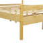 Lit très grand style traditionnel avec tête et pied de lit, lit en bois de pin avec cadre de lit renforcé-130807375-130807379