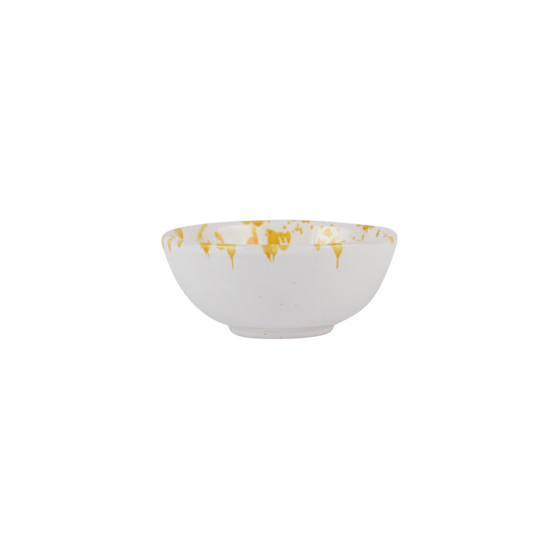 Amalfitana Terra Cotta Dipping Bowl, Yellow