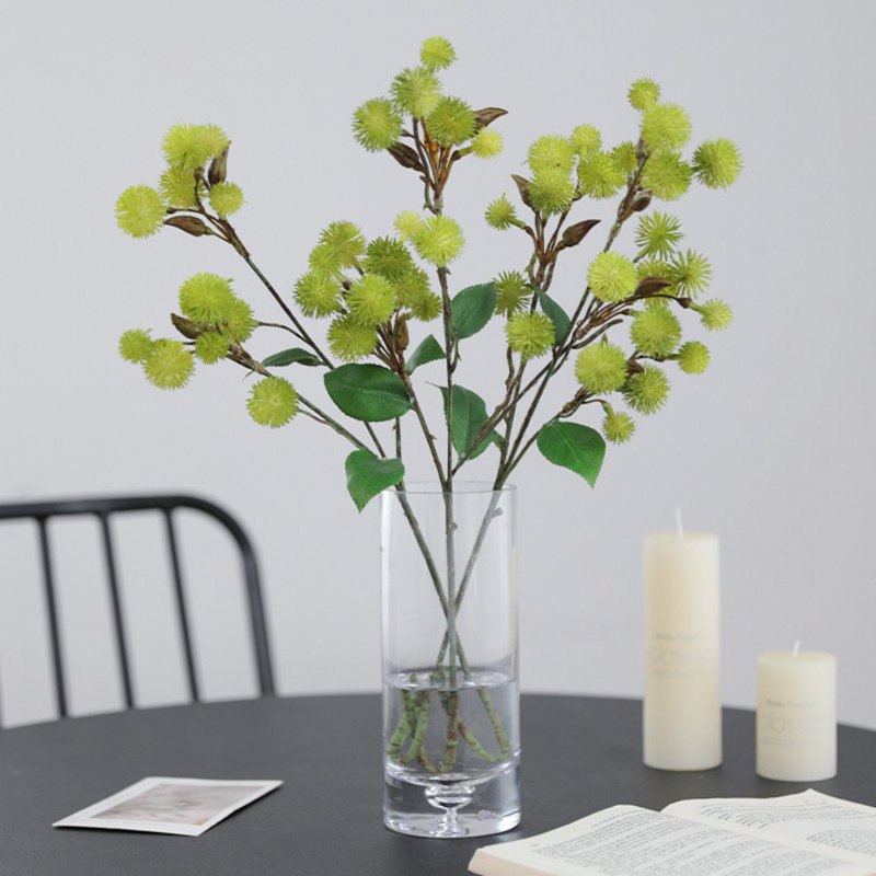 6 pièces, bouquet de pissenlit simulé, petite fleur artificielle de pissenlit, décoration de table de fête des fêtes