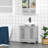 23.5'' W x 23.5'' H x 11.75'' D Free-Standing Bathroom Cabinet,Pedestal Under Sink Bathroom Cupboard with  Adjustable Shelves-370337682