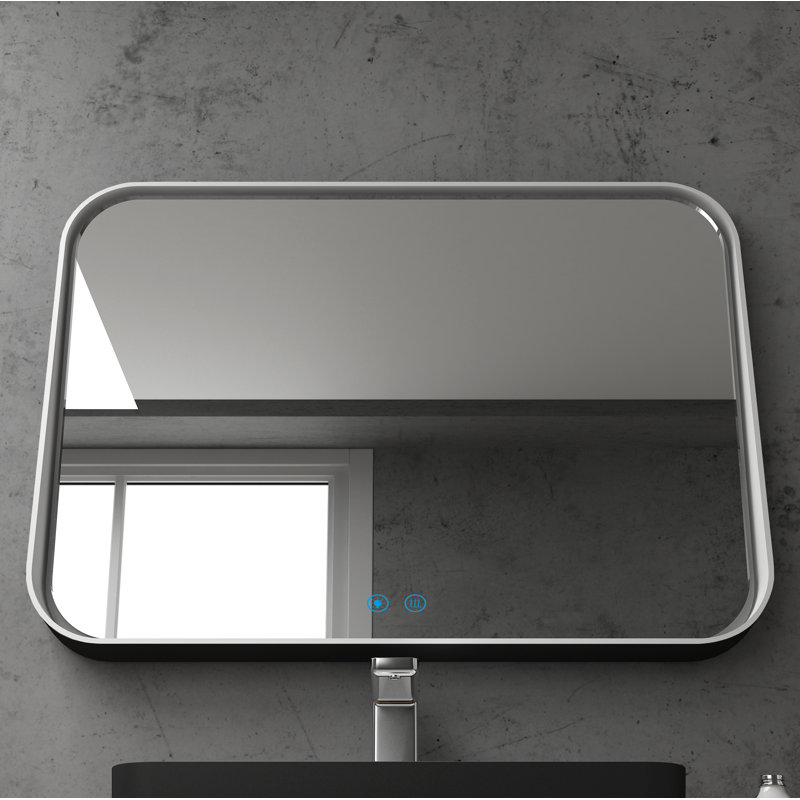 Miroir de salle de bain Nautilus, Black