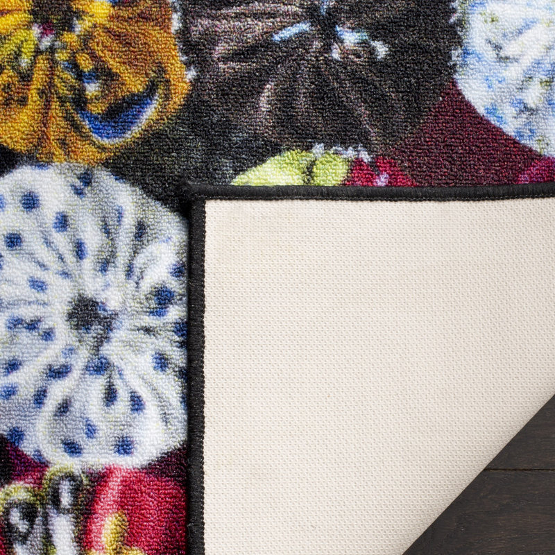 Garner Performance Geometric Rug, Rectangle 4' x 6'