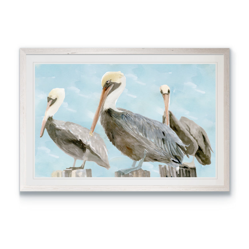 « molle brown pelican iii » par paul cezanne-photo, reproduction d’art encadrée, H 22 po x l 30 po x p 2 po