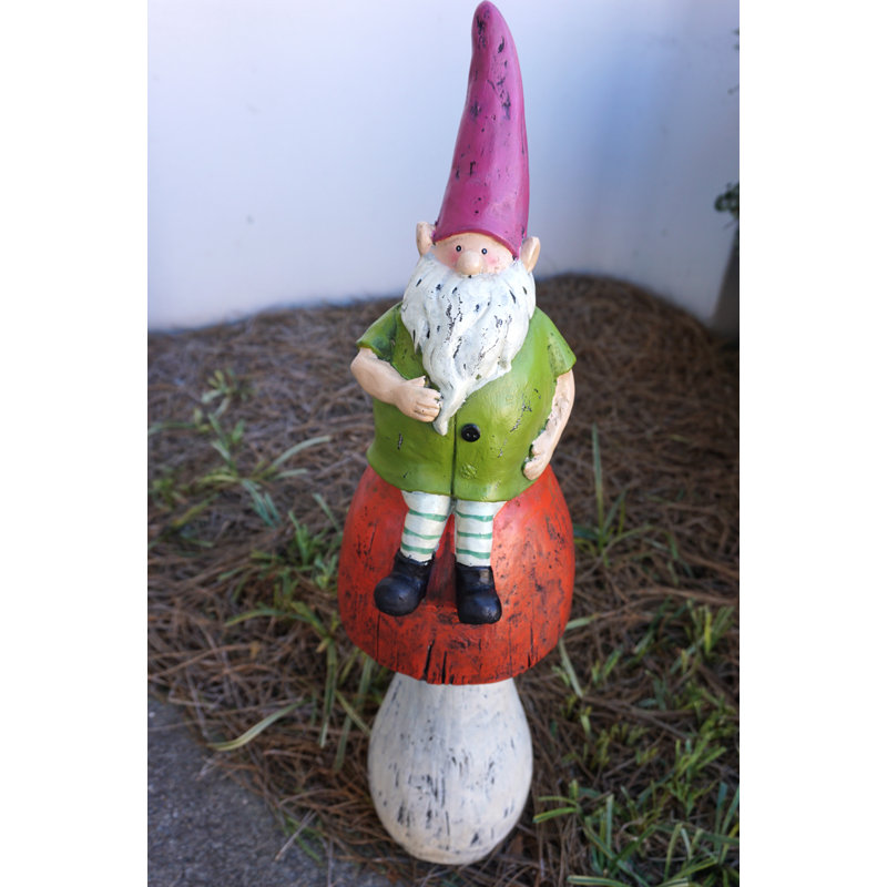 Statue gnome champignon