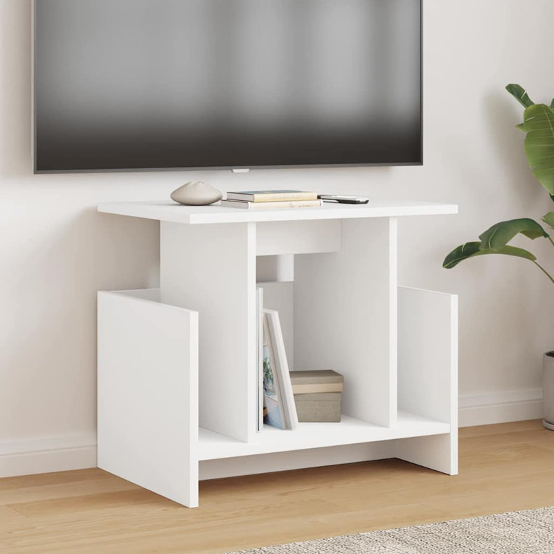 Unfinished TV Stand for TVs up to 55", White