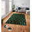 Luxurious Non-Slip Area Rug, 4.0 x 5.9 Feet, 100% Polyester, 740g/m² | Velvet Fabric with Digital Print | Easy-Clean Laminated Sponge Underside, Machine Washable | Perfect for Living Room, Bedroom & Home Decor-860427865