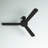 Ohare 58'' Ceiling Fan in Matte Black-910488563
