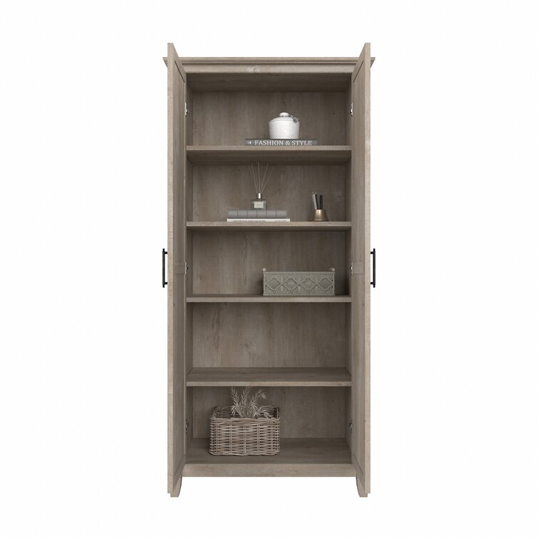 Veda 68.11 H Bathroom Storage Furniture Set Sand & Stable Finish: Driftwood Gray