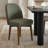 7-Piece Modern Black Dining Set For 6-517648833