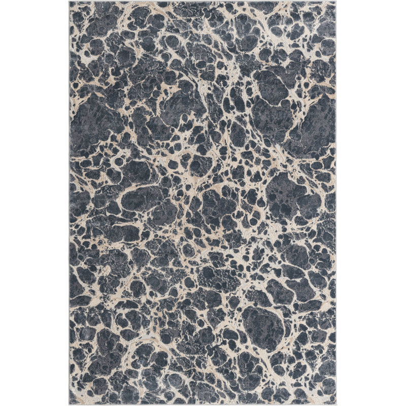 Abstract Indoor Rug, Rectangle 6' x 9'